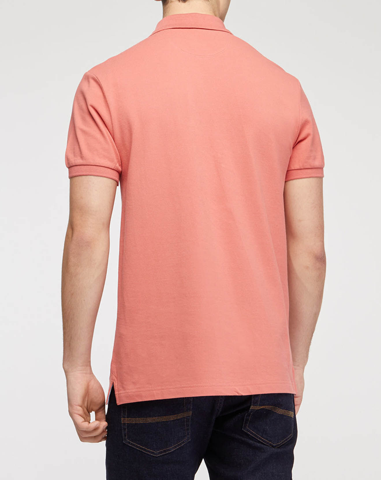 Hackett London Polo Numéro 1 saumon