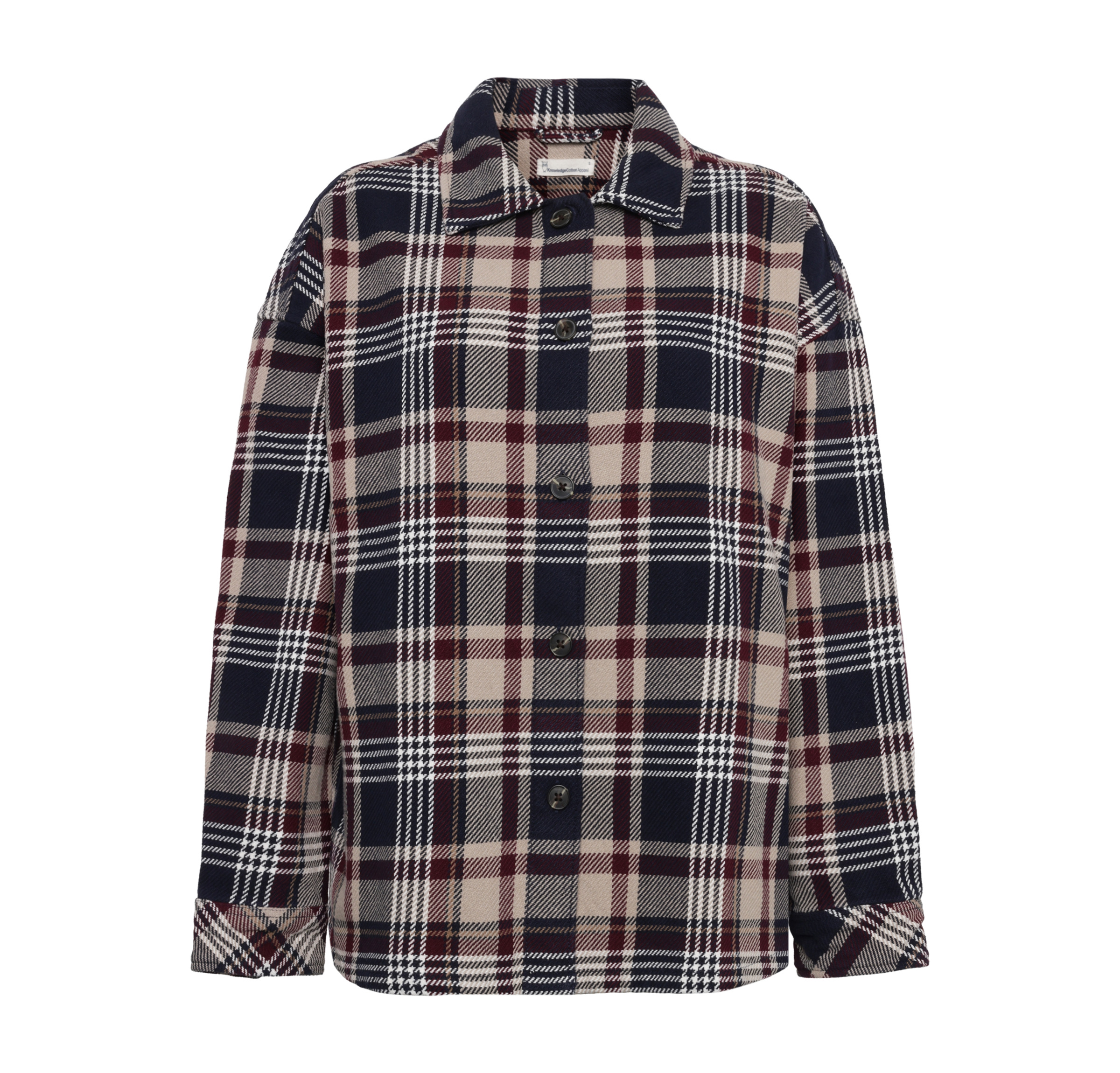 Heavy Flannel Check Overshirt W