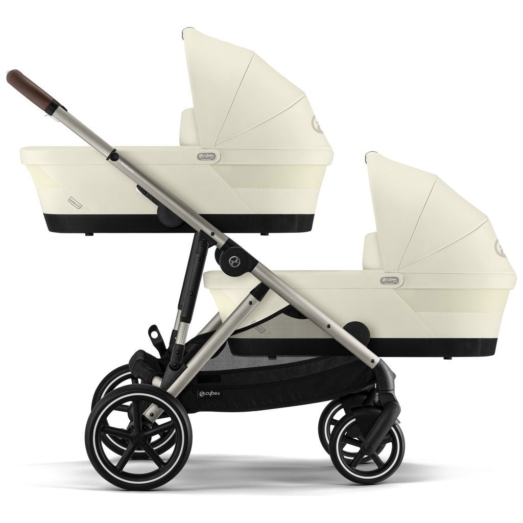 CYBEXCYBEX   Gazelle S Zwillingskinderwagen seashell beige light beige