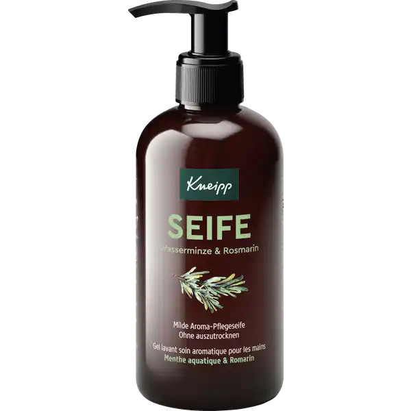 Milde Aroma-Pflegeseife Wasserminze & Rosmarin