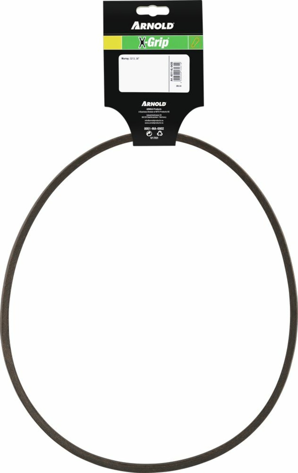 Courroie trapézoïdale x-grip v de type 4l430