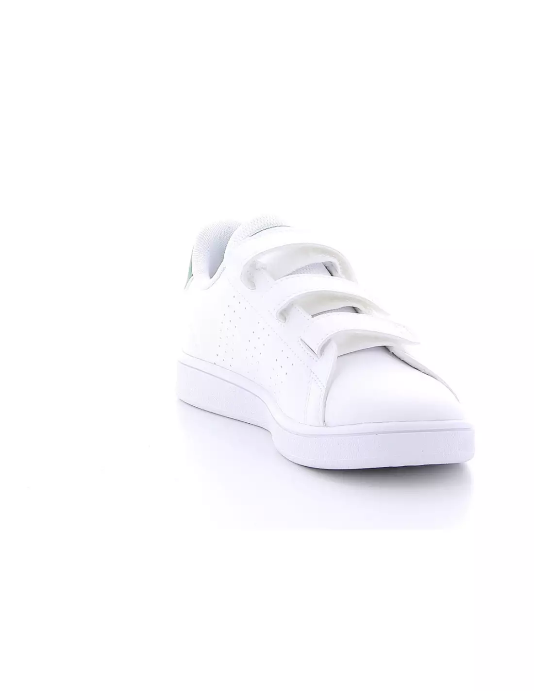 ADIDAS ADVANTAGE CLEAN C - Sneakers Blancvert