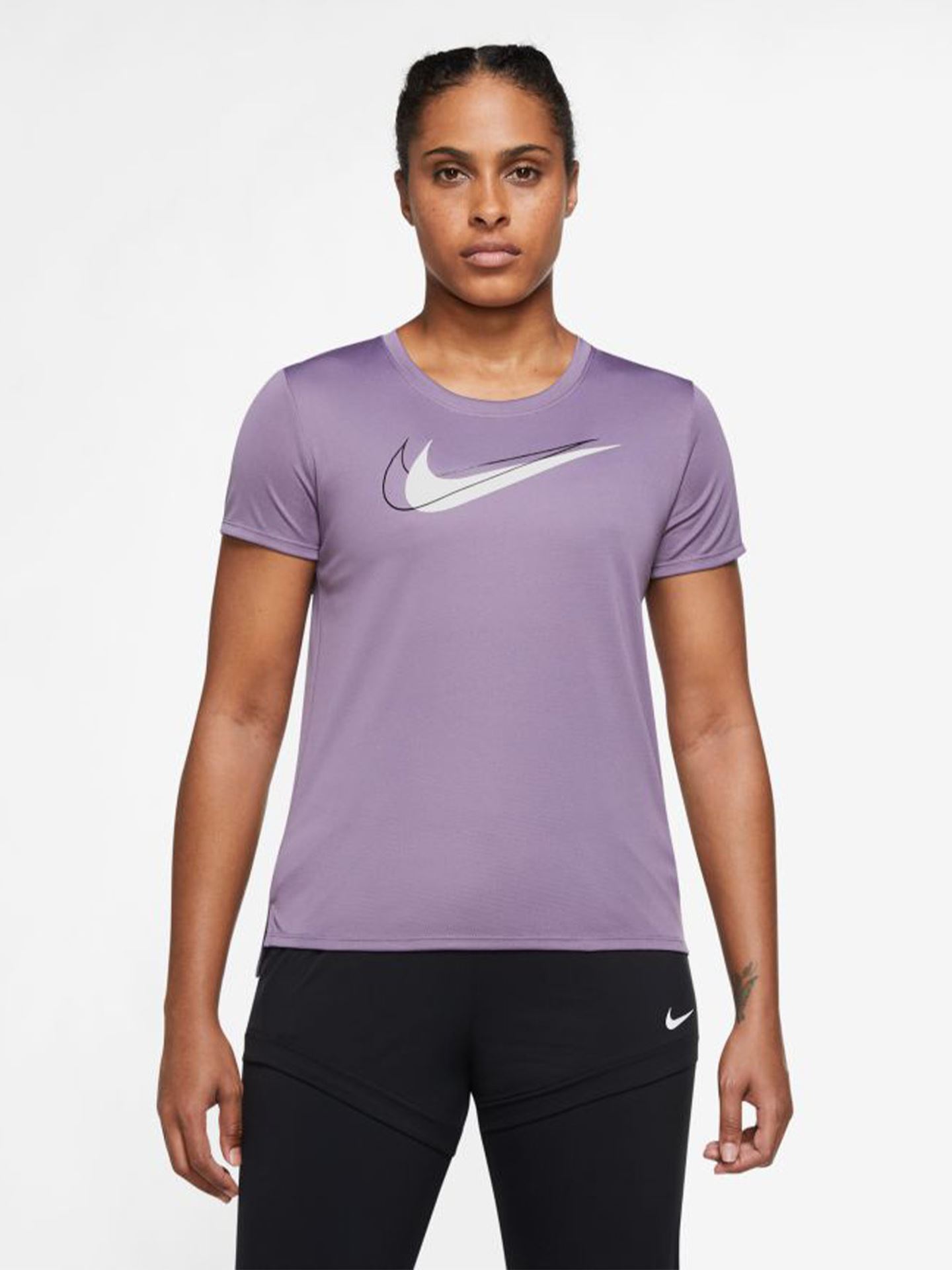 Dri Fit Swoosh Run Short Sleeve Top