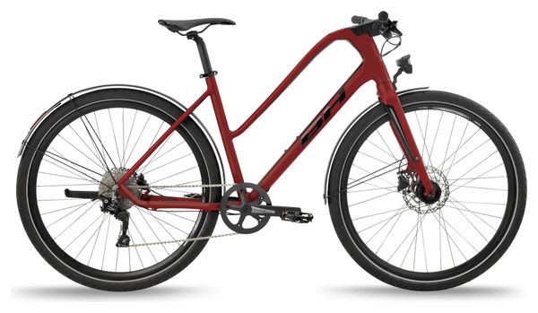 Vélo Fitness BH Oxford Jet Lite Shimano Deore 10V 700mm Rouge - Produit Reconditionné
