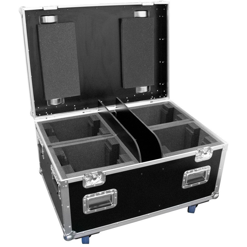 ADJ Touring Case 4x Vizi Wash Z19 moving heads