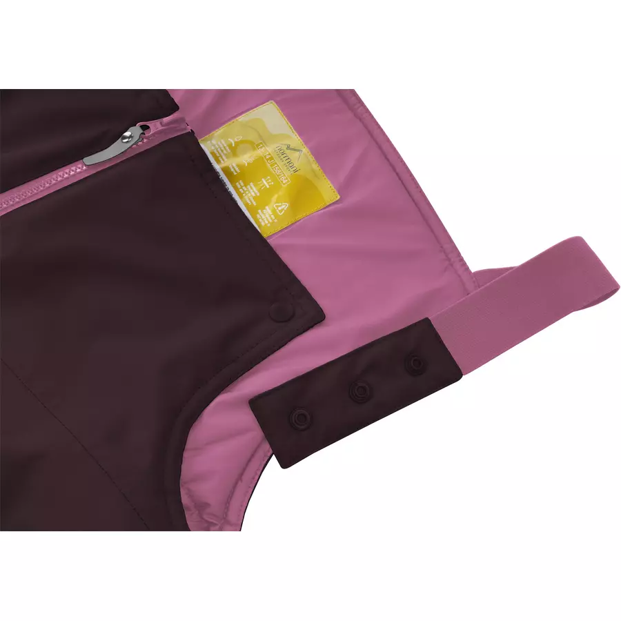 normani Kinder Winterhose mit Hosenträgern „Ulukhaktok“ Rosa