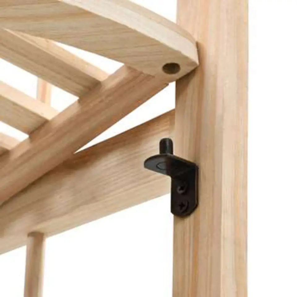 vidaXL - Hoekschap - Beige - Hout