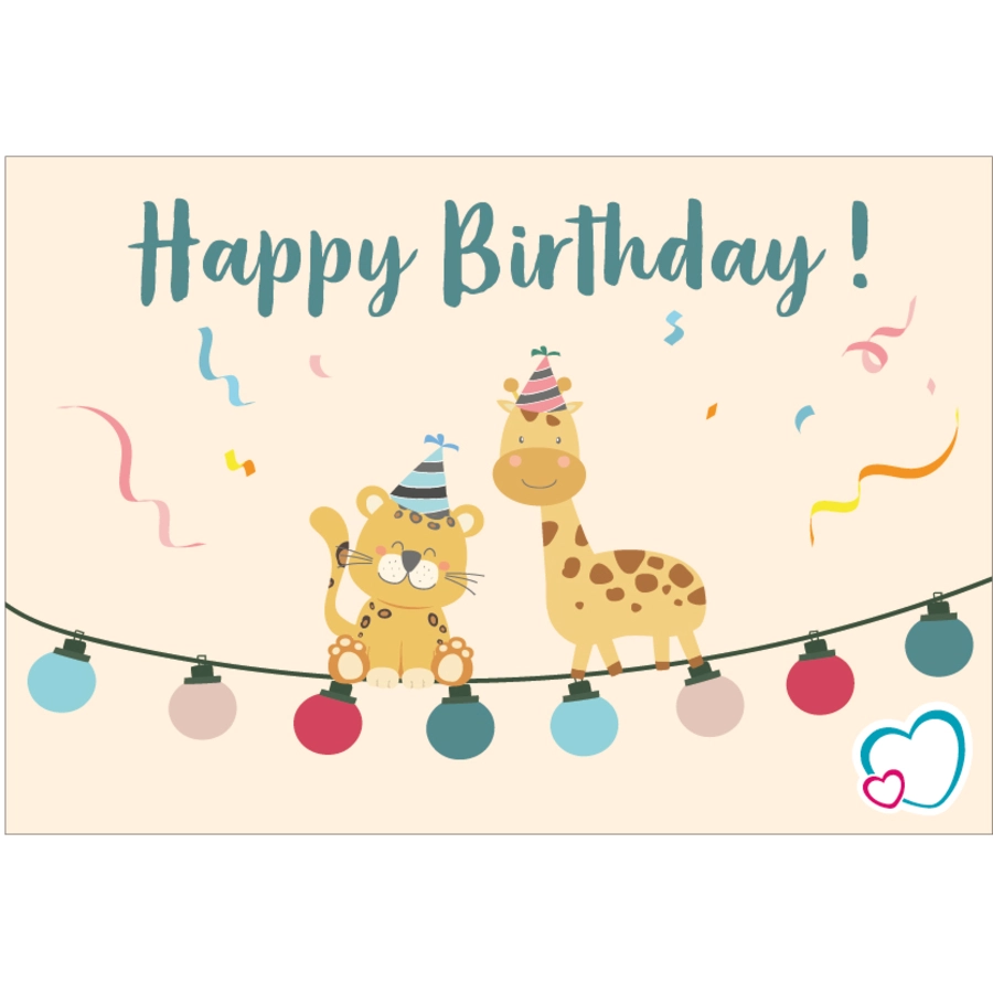 Geschenkgutschein zum Ausdrucken Geburtstag