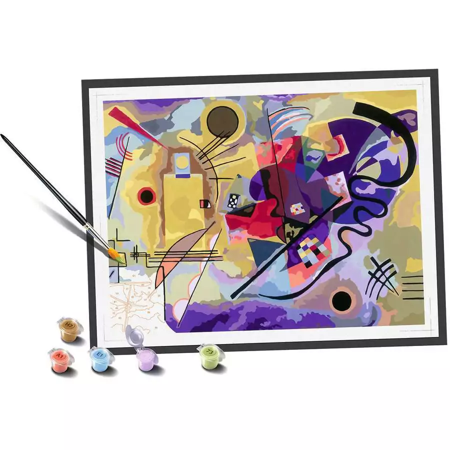 Ravensburger ART Collection:  Yellow, Red, Blue (Kandinsky) bunt