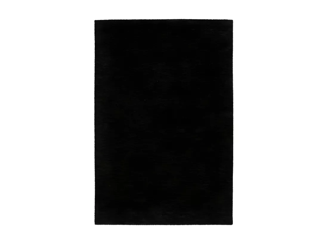 Tapis 170x120cm, design C007Y coloris noir - Confort et élégance pour votre intérieur