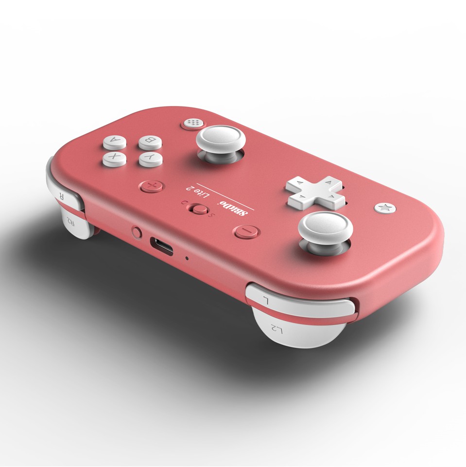 8BitDo Lite 2 BT Gamepad - Pink