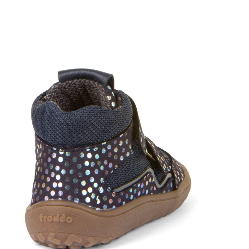 Froddo Froddo Barefoot Tex Autumn Marine à pois brillant