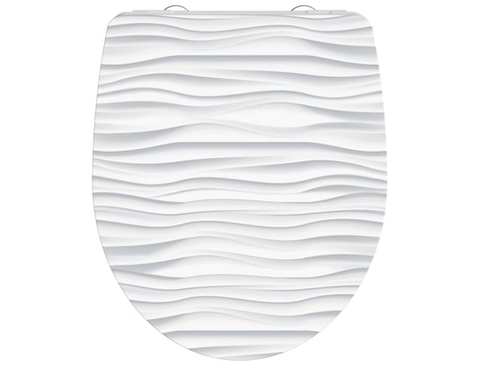 SCHUTTE - Schütte siège de toilette avec fermeture en douceur white wa...