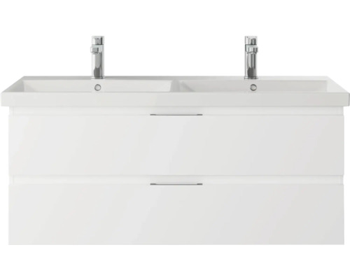 Pelipal Xpressline 4035 wastafelmeubel, BxHxD 116 x 48,2 x 43,5 cm, frontkleur: glanzend wit, 4035.151102