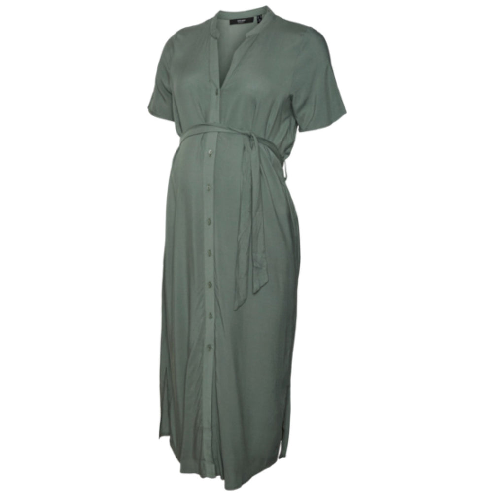 Køb Vero Moda Maternity Laurel Wreath Vica Skjorte Kjole Noos