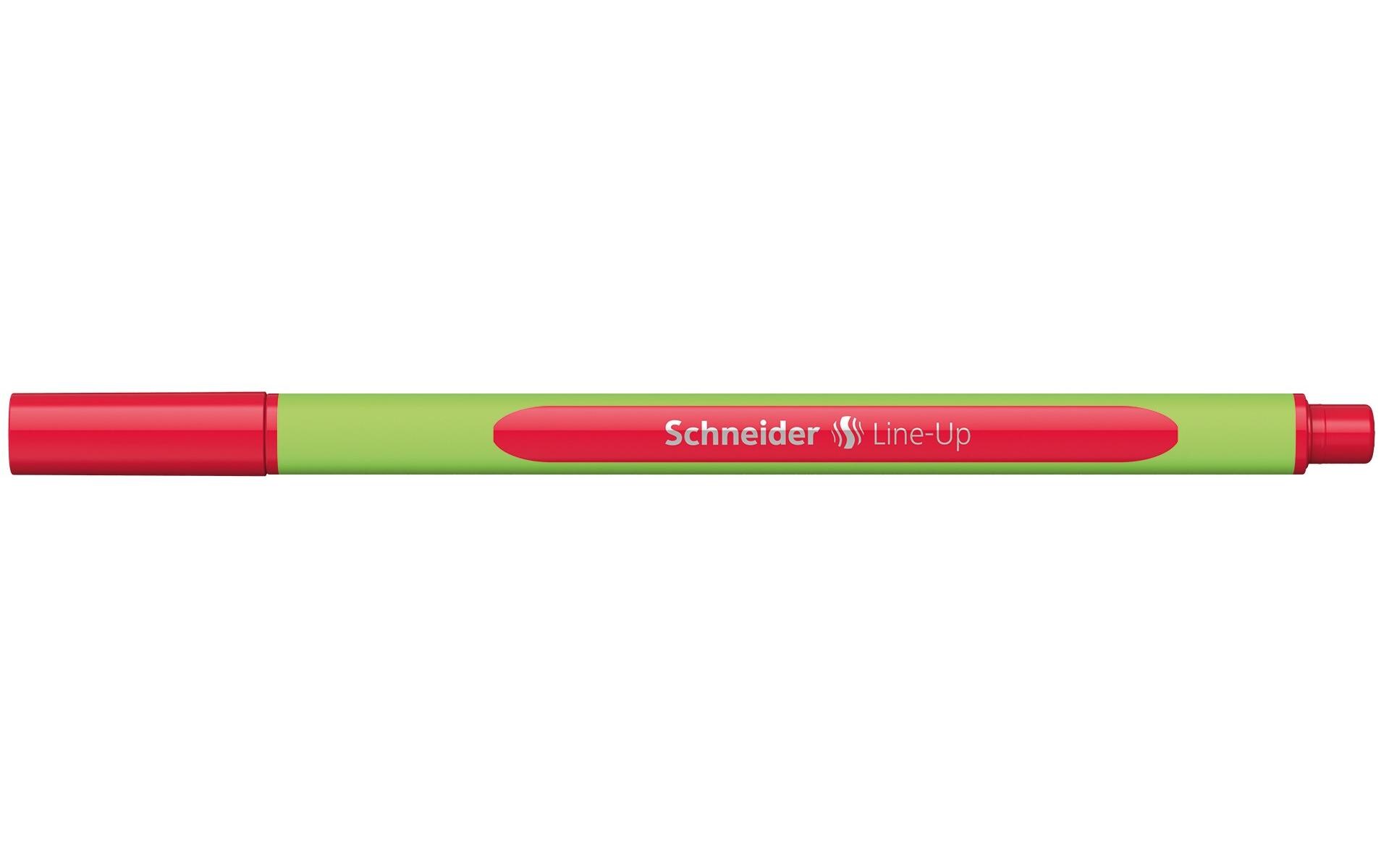Fineliner Line-Up 0.4 mm, Rot, 10 StückFineliner mit gummierter Dreikantschaft für entspanntes Schreiben