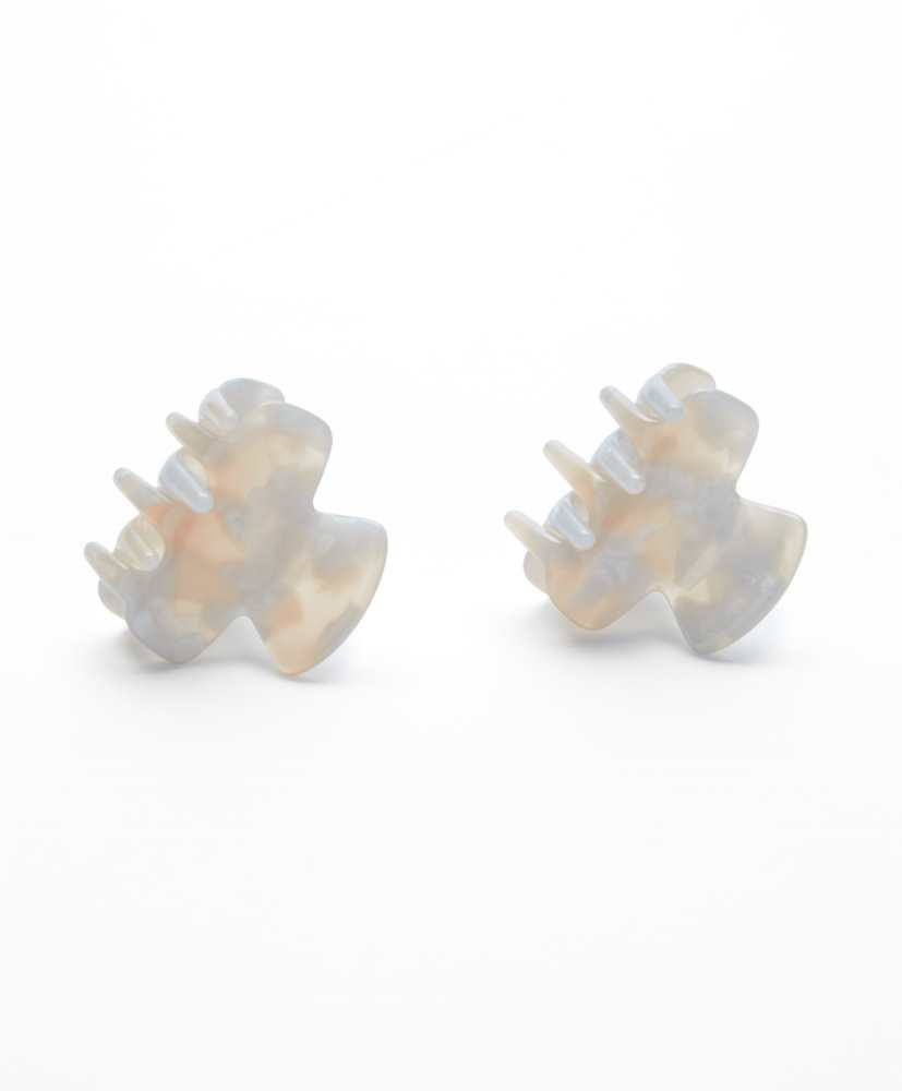 2 mini presilhas de cabelo