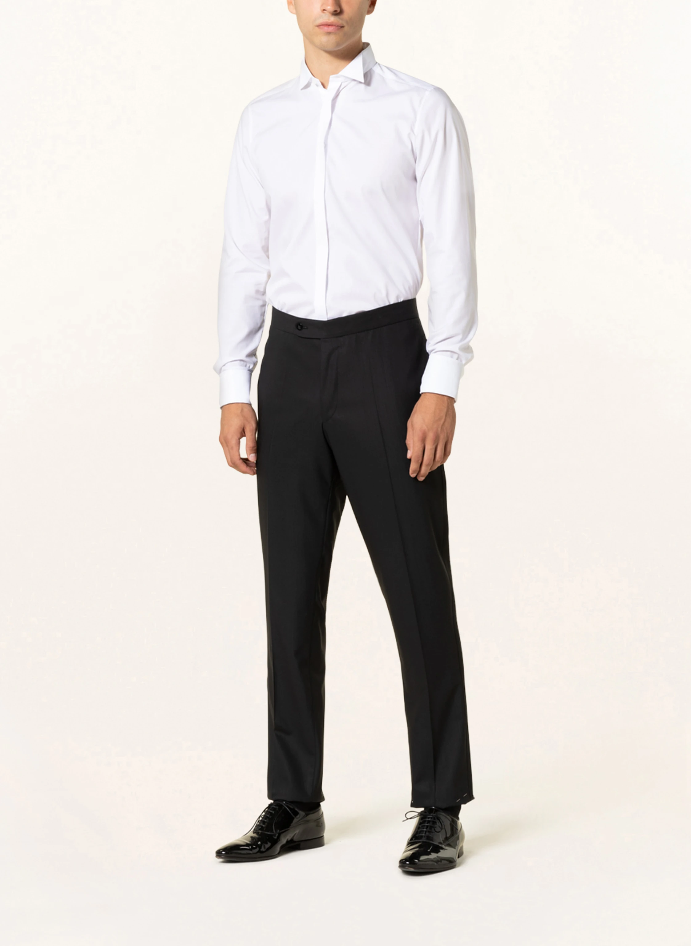 OLYMP Smoking-Hemd Level Five body fit mit Umschlagmanschette