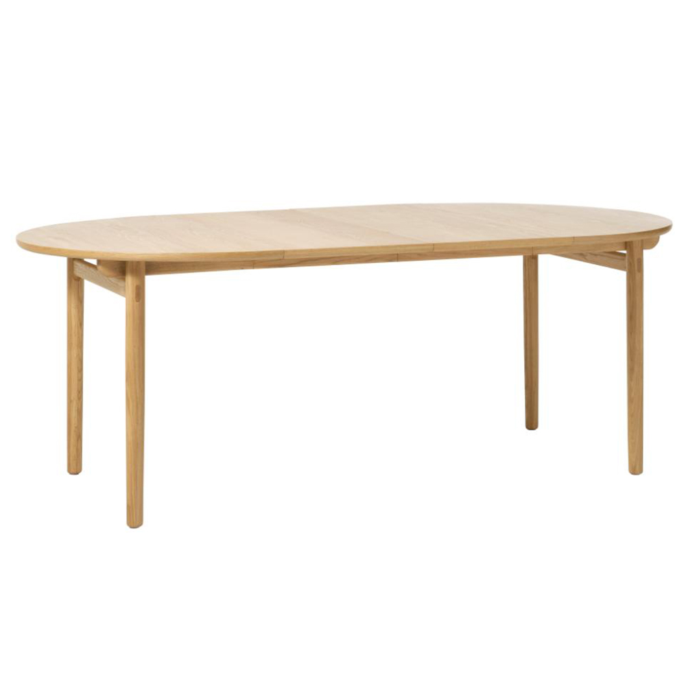 Verlengstuk eettafel Kjeld rond Naturel