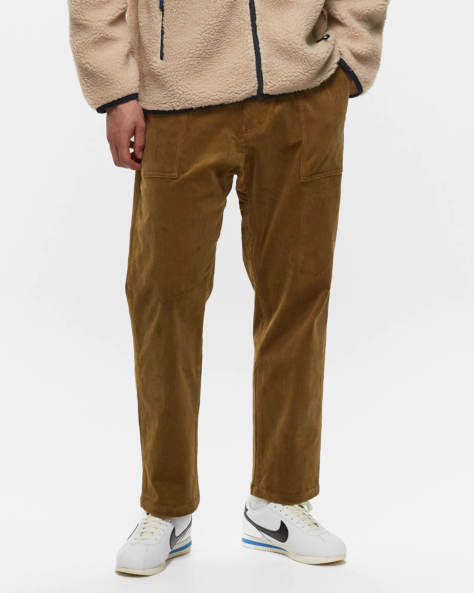 Gramicci CORDUROY LOOSE TAPERED RIDGE PANT