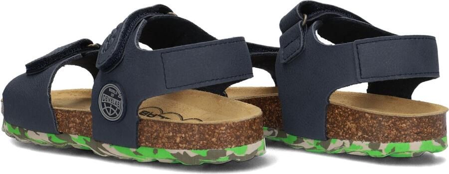 Develab 48317 638 Navy Grained Sandalen