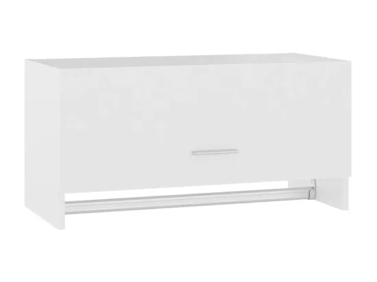 Porte manteau mural Blanc 70x32,5x35