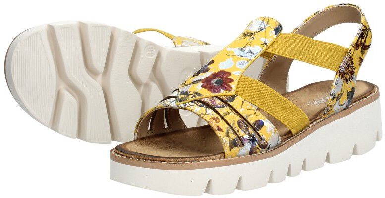 Rieker Dames sandalen geel