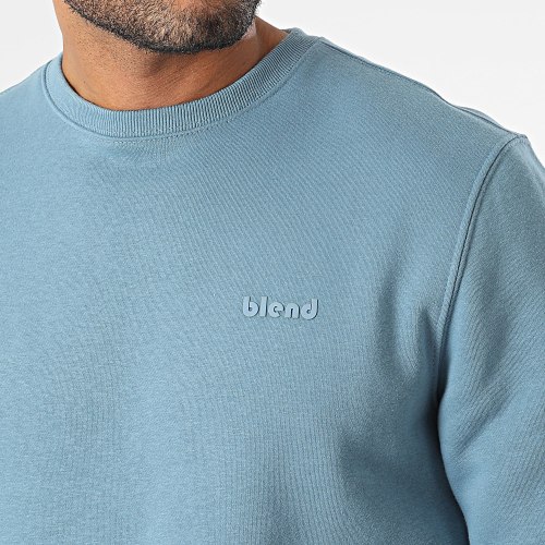 Sweat Crewneck Downtown 20712522 Bleu Clair