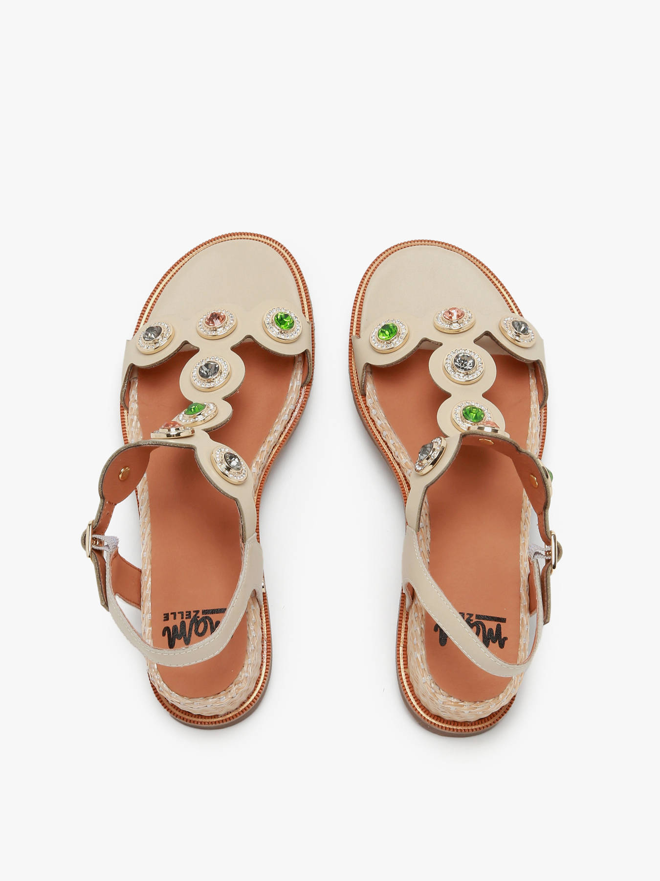 Sandales en cuir MAM'ZELLE