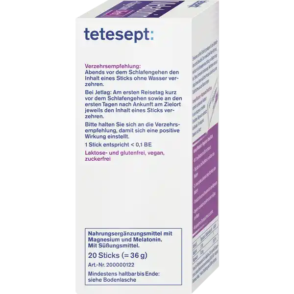 Melatonin + Magnesium Direkt Sticks