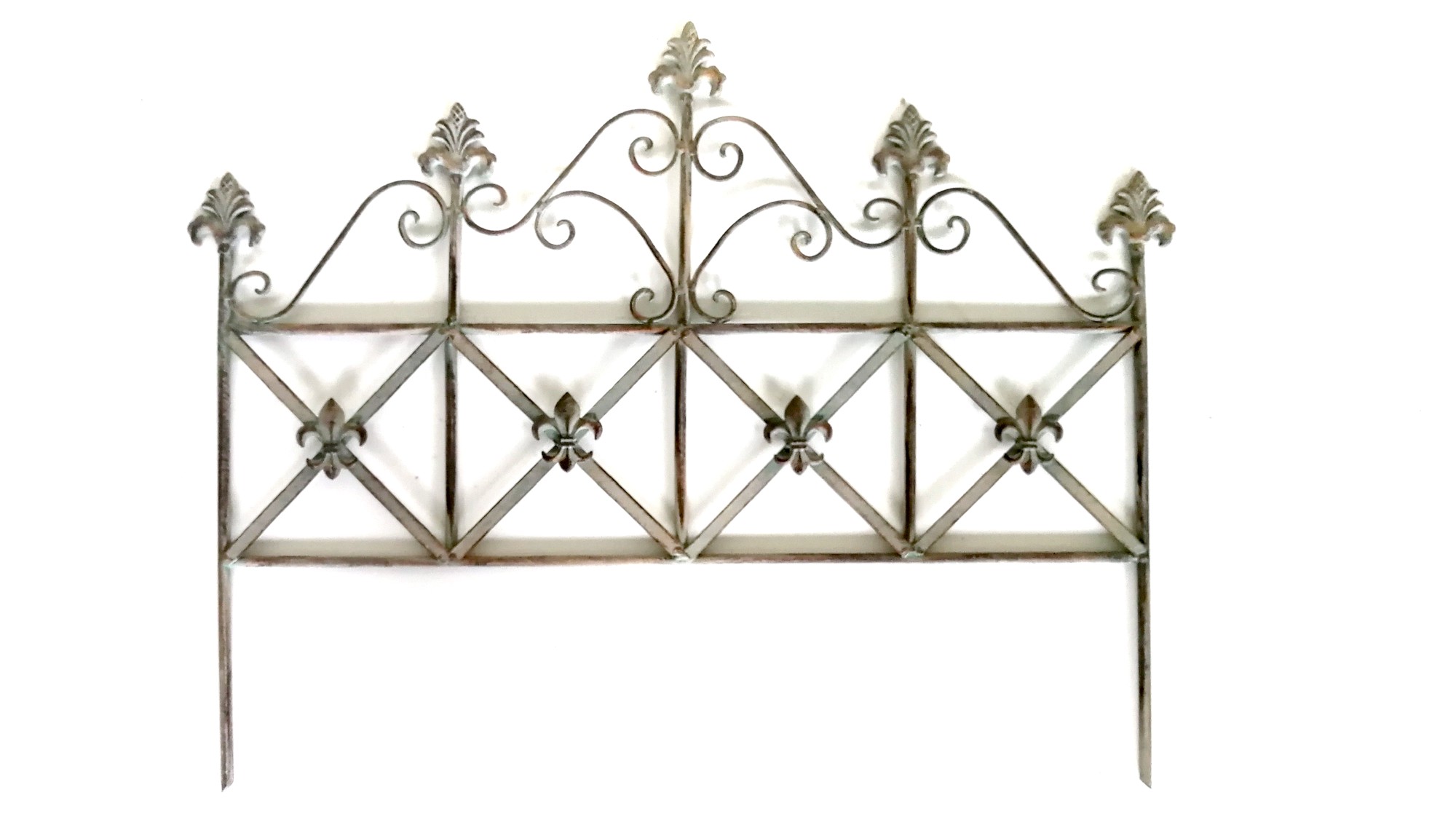 Rankgitter 'Raboulle', silber, beige, T 2 cm, B 68 cm, H 54 cm günstig bestellen