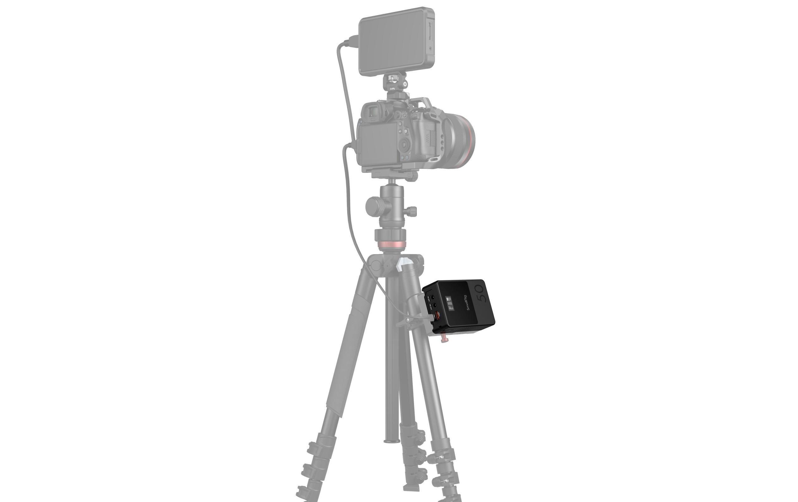 Videokamera-Akku VB50 Mini V-Mount<br>Leistungsstarker Mini V-Mount-Akku