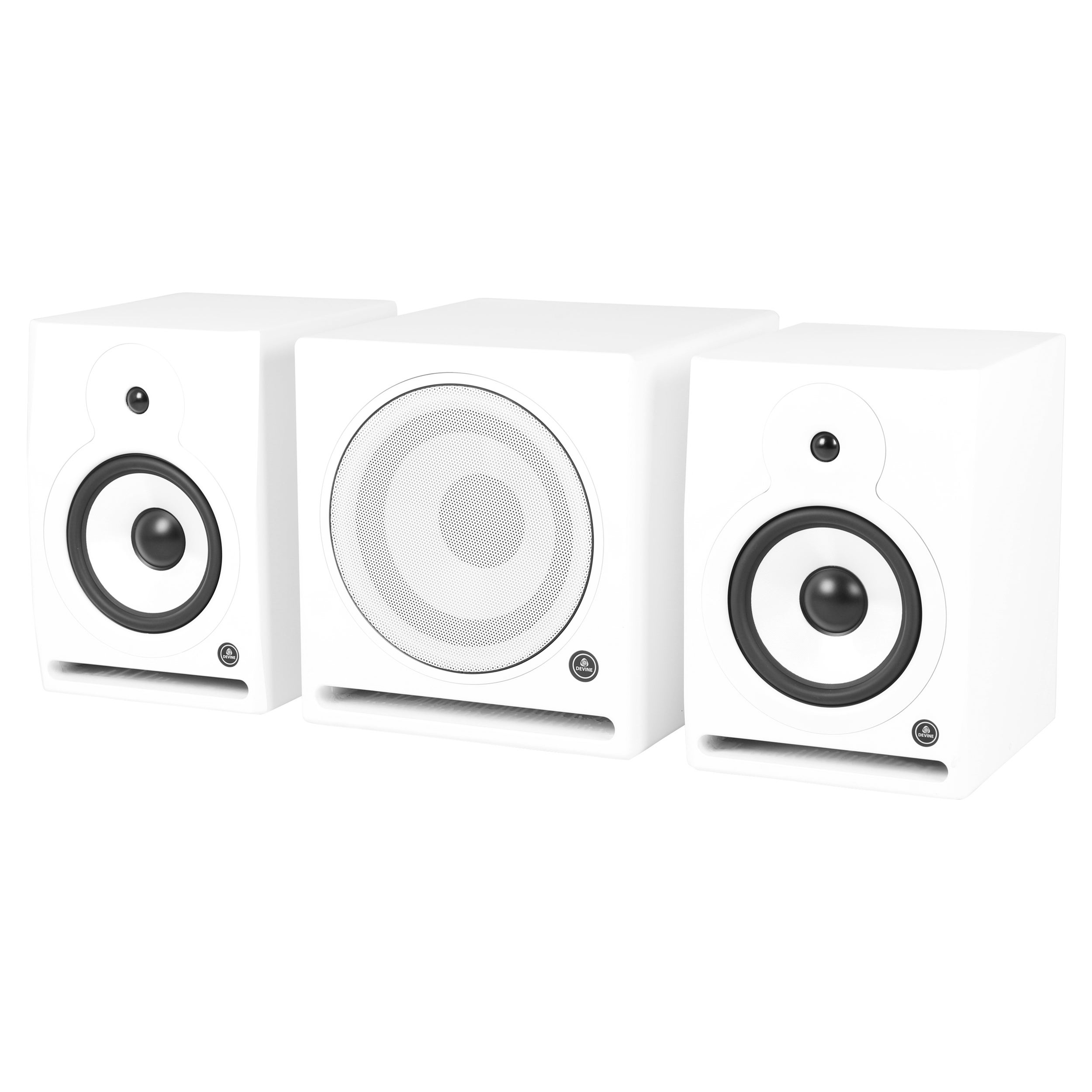 Devine RX-8A White Set + Sub studiomonitoren