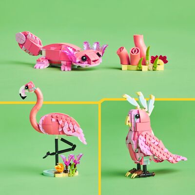 LEGO Creator 31170 Ville dyr: Rosa flamingo