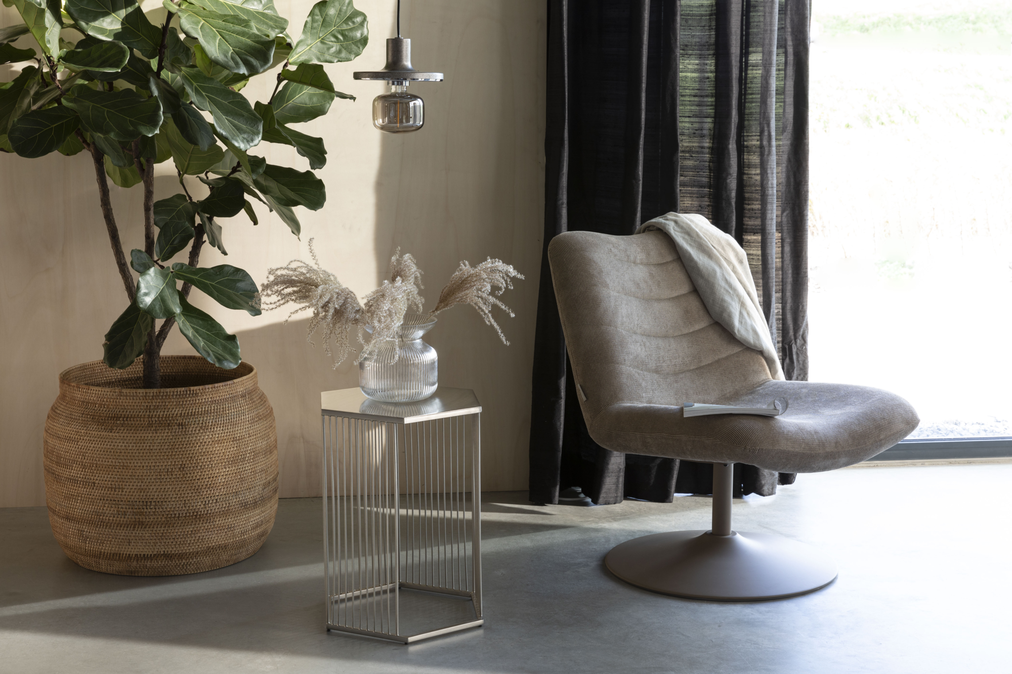 Fauteuil Bubba geel