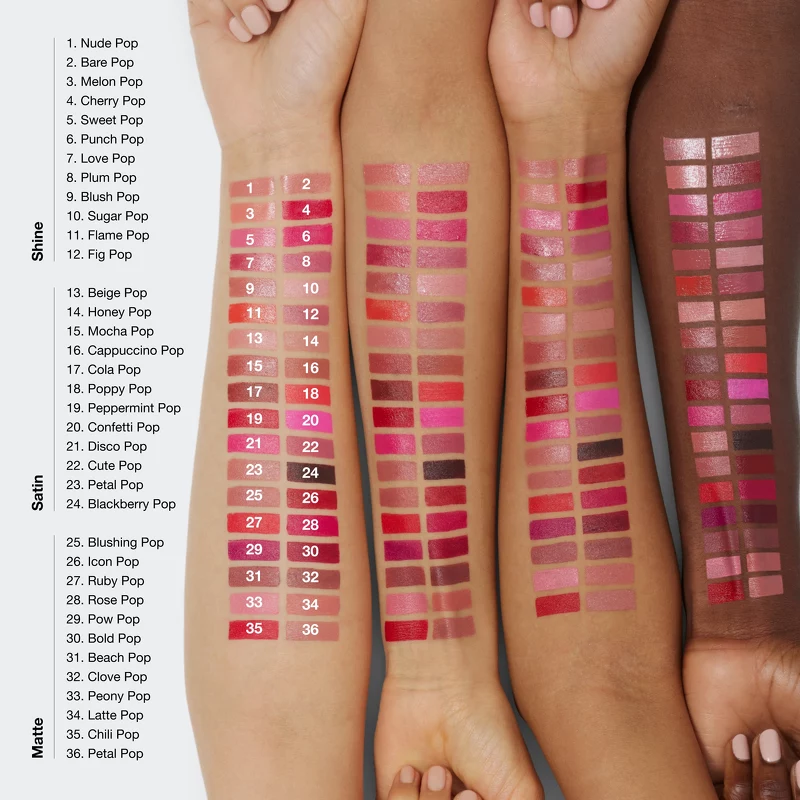Clinique Pop Longwear Lipstick Matte 3,9 gr. - Blushing Pop