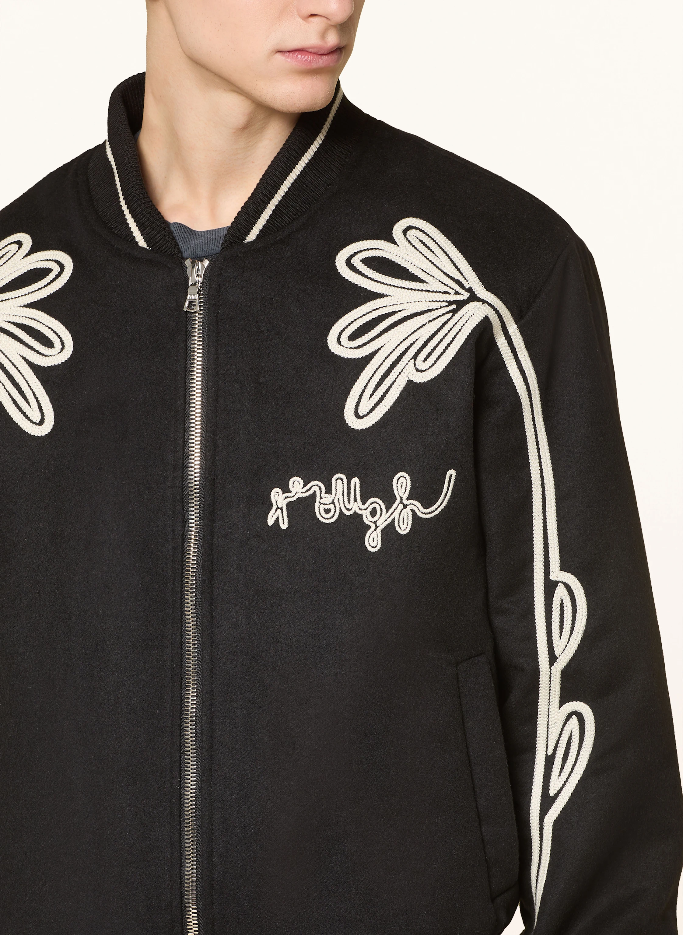 rough. Blouson