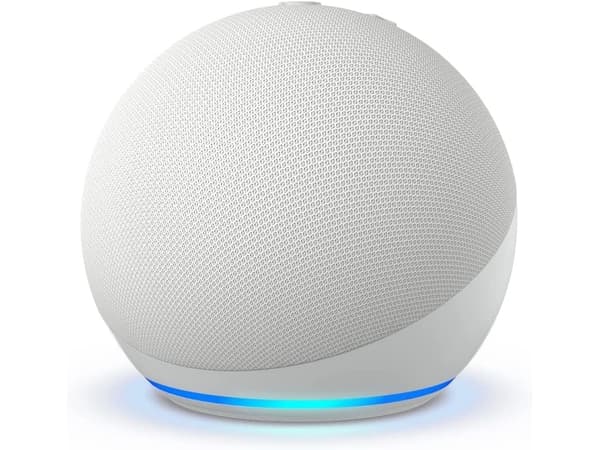 Amazon Echo Dot (5th Generation) - Smarthøyttaler - Bluetooth, Wi-Fi - Appstyrt - Isbrehvit