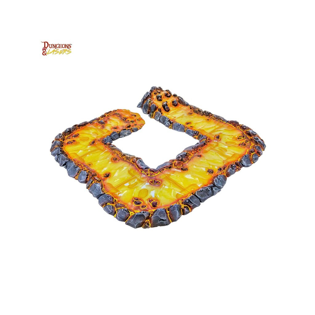Dungeons & Lasers - Décors - Modular Lava