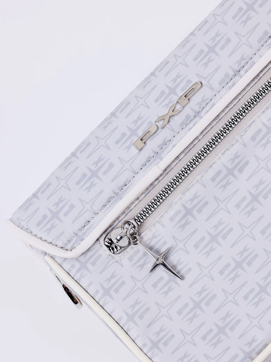 Project X Paris Polaris Monogram Crossbody Bag Heren Wit