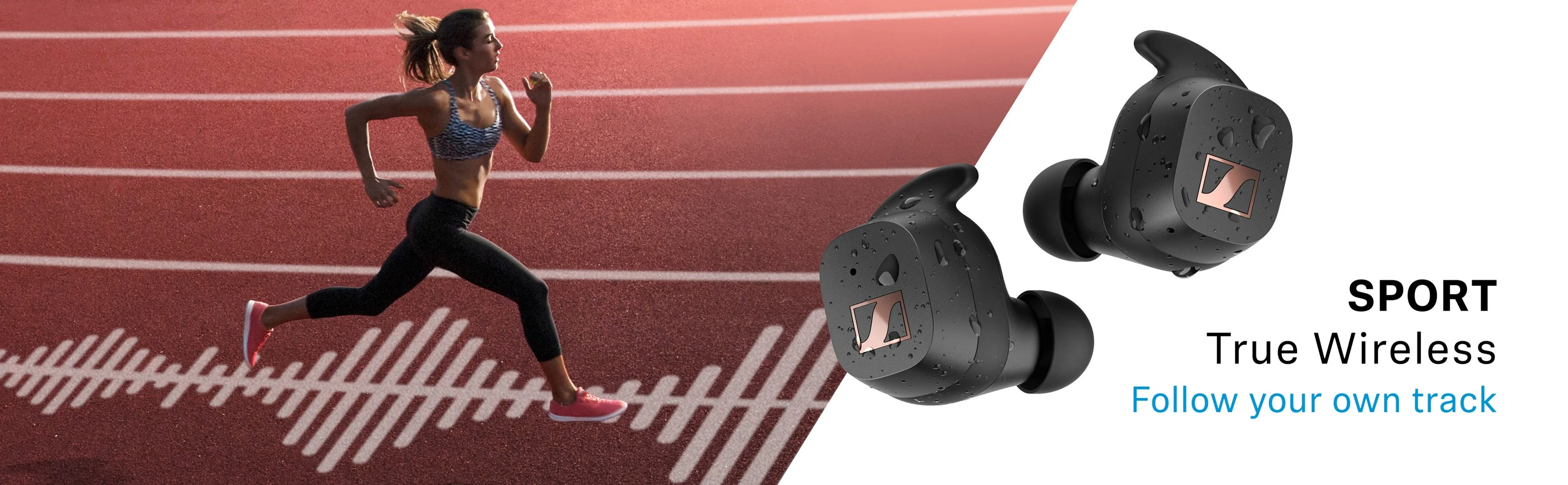 Sennheiser - CX200TW1Sport True Wireless In-Ear Headphones