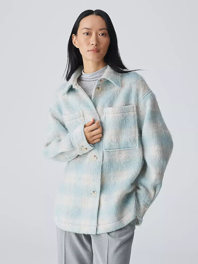 OPUS Overshirt JELMA blau