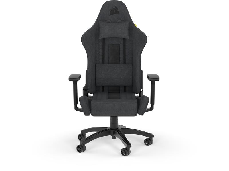 Corsair Gaming-Stuhl TC100 Relaxed Stoff Anthrazit Gaming-Computerstuhl mit 120 kg Belastbarkeit