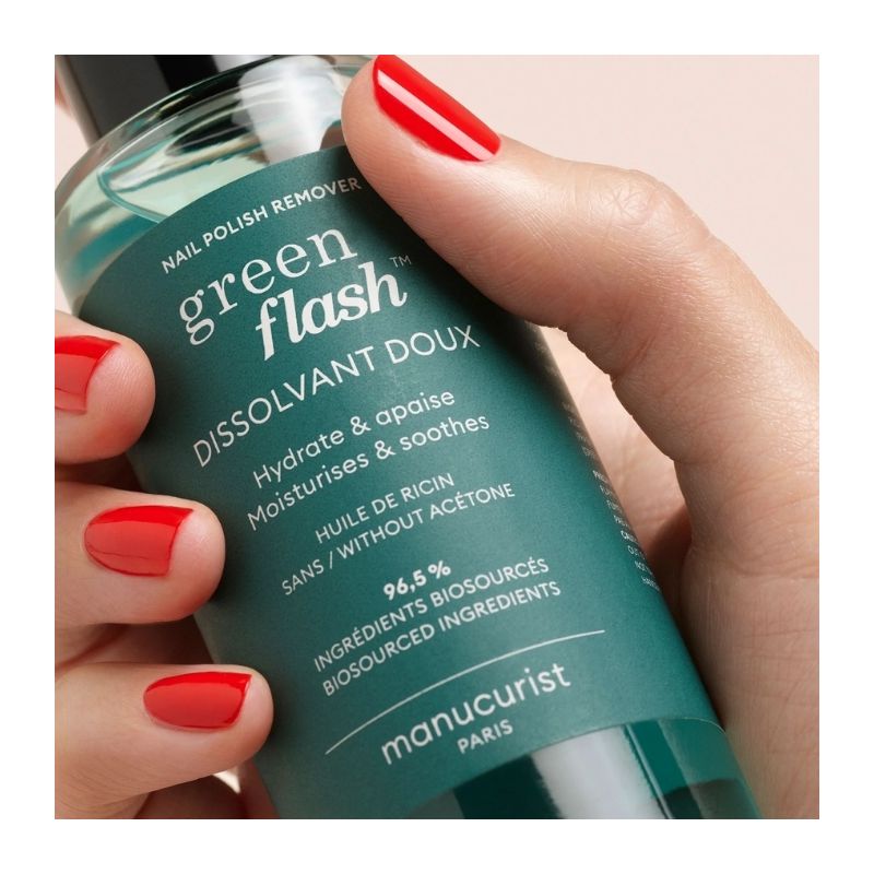 Eau Dissolvante Green Flash Manucurist 100ml