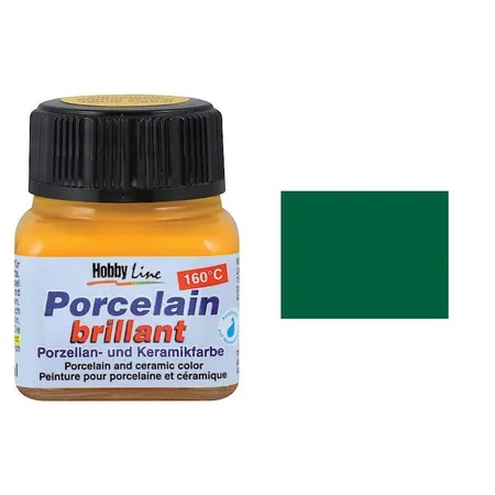 KREUL Glass & Porcelain Classic, dunkelgrün, 20 ml