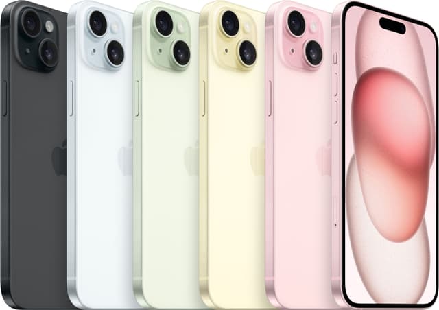iPhone 15 Plus – 5G smartphone 128GB Sort
