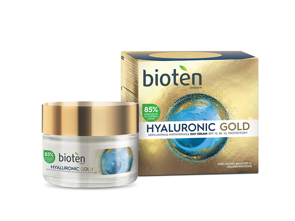 CREME BIOTEN DIA ANTI-RUGAS HYALURONIC GOLD 50ML
