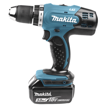 Makita 18V LXT accuboormachine DDF453RFE3 (incl. 3 accu's 3Ah + lader)