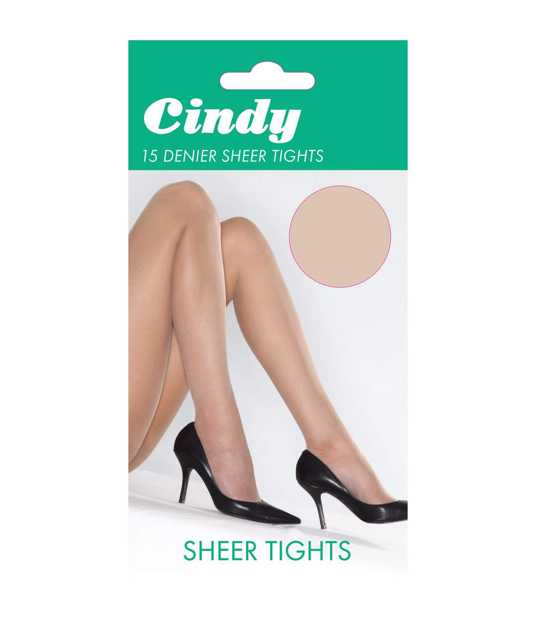 Cindy - Collants satinés 15 deniers (1 paire) - Femme (Bambou) - UTLW111