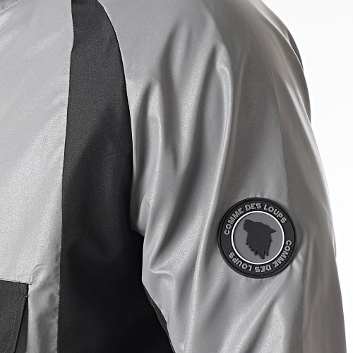 Ensemble De Survetement Bronx Gris Noir Réfléchissant